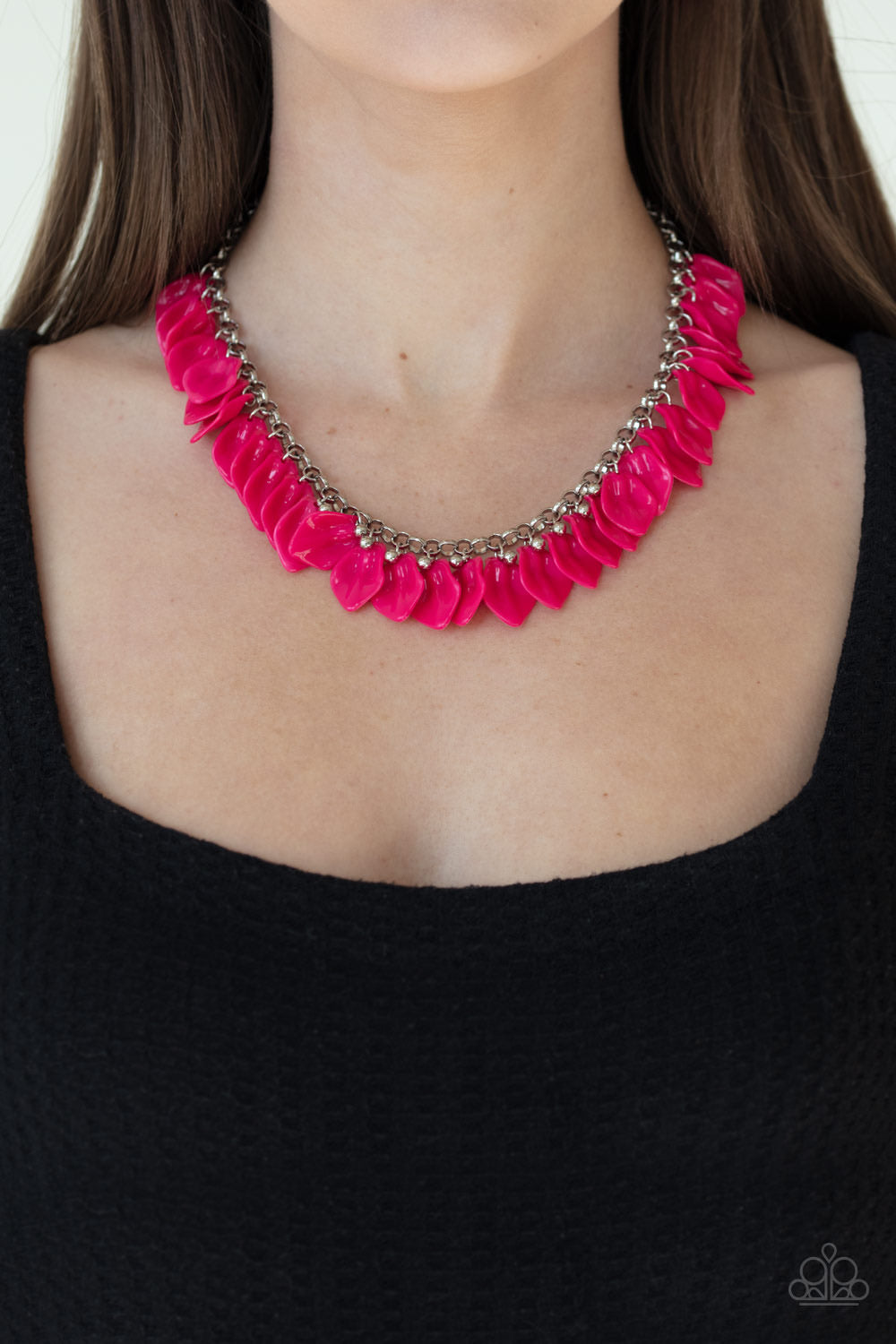 Paparazzi Necklaces Super Boom Pink