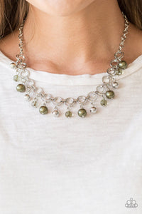 Paparazzi Necklaces Fiercely Fancy - Green