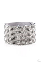 Load image into Gallery viewer, Paparazzi Bracelets Glitter Gossip - Silver
