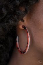 Load image into Gallery viewer, Paparazzi Earrings HAUTE-Blooded - Brown
