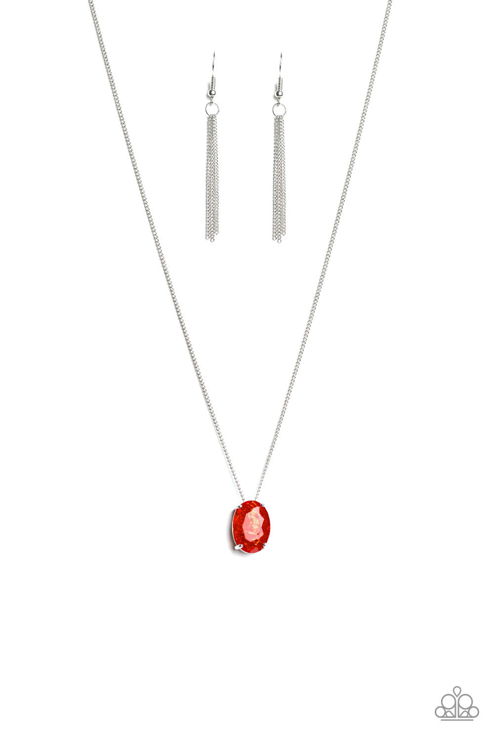 Paparazzi Necklaces Extra Ice - Red