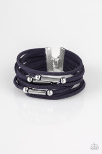 Paparazzi Bracelets Back To BACKPACKER - Blue