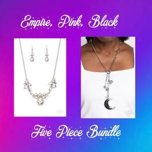 Empire Diamond Exclusive Paparazzi Jewelry Necklace Once in a Blue Moon - Multi bundle