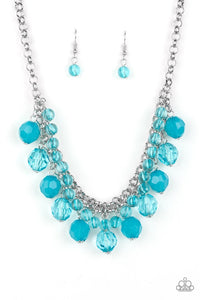 Paparazzi necklaces Fiesta Fabulous - Blue