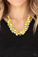 Load image into Gallery viewer, Paparazzi Necklaces Bubbly Brilliance - Yellow
