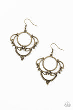 Load image into Gallery viewer, Paparazzi Earrings Metallic Macrame - Brass
