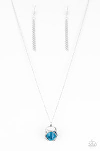 Paparazzi Necklaces Pandoras Box - Blue