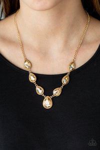 Paparazzi Necklaces Socialite Social - Gold