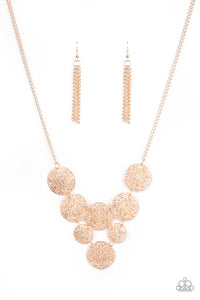 Paparazzi Necklaces Malibu Idol - Rose Gold