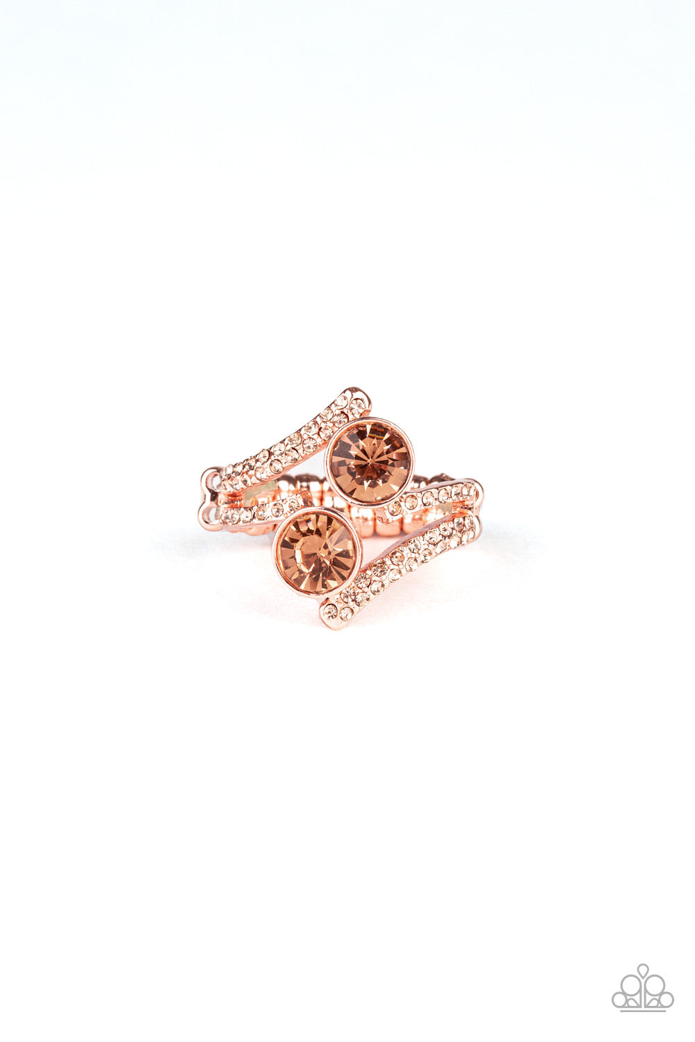 Paparazzi Rings Over The Top Glamour - Copper