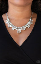 Load image into Gallery viewer, Paparazzi Necklaces Knockout Queen White
