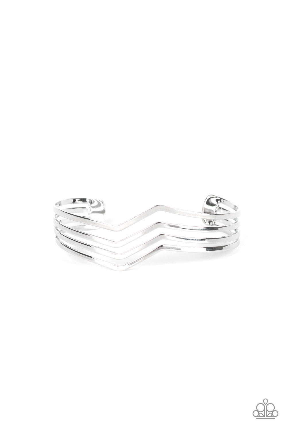 Paparazzi Bracelets Waverunner - Silver