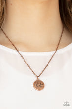 Load image into Gallery viewer, Paparazzi Necklaces Worlds Best Grandma - Copper
