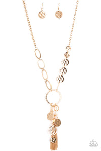 Paparazzi Necklaces Trinket Trend - Gold