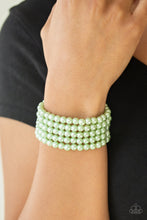 Load image into Gallery viewer, Paparazzi Bracelets Pearl Bliss - Green
