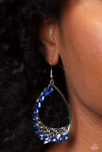 Load image into Gallery viewer, Looking Sharp - Blue Earrings
