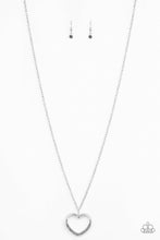 Load image into Gallery viewer, Paparazzi Necklaces Bighearted - Silver
