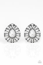 Load image into Gallery viewer, Paparazzi Earrings Treasure Retreat - White
