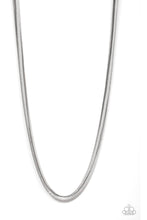 Load image into Gallery viewer, Paparazzi Necklaces Kingpin Silver Mens
