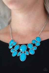 Paparazzi Necklaces Demi-Diva - Blue 