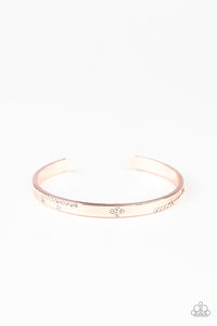 Paparazzi Bracelets Dainty Dazzle - Rose Gold