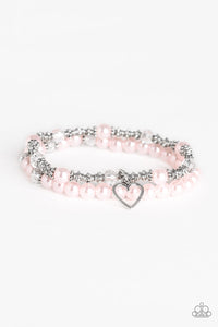 Paparazzi Bracelets Sweetheart Splendor - Pink