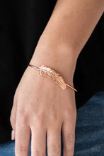 Load image into Gallery viewer, Paparazzi Bracelets How Do You Like This FEATHER? - Copper
