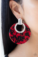 Load image into Gallery viewer, Paparazzi Earrings Metro Zoo Red
