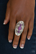 Load image into Gallery viewer, Paparazzi Rings Desert Paint - Purple
