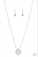 Load image into Gallery viewer, Paparazzi Necklaces Triple the Best Pink
