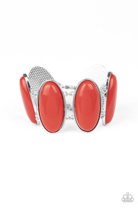 Paparazzi Bracelets Power Pop - Red