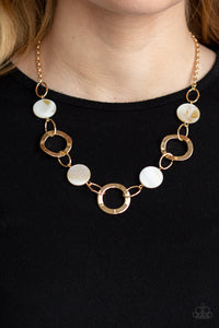 Paparazzi Necklaces Bermuda Bliss - Gold