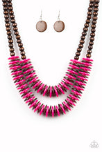 Load image into Gallery viewer, Paparazzi Necklaces Dominican Disco - Pink
