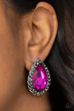 Load image into Gallery viewer, Paparazzi Earrings Dare To Shine - Pink
