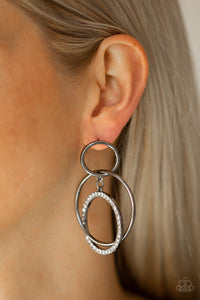 Paparazzi Earrings Metro Bliss - Black