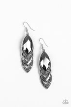 Load image into Gallery viewer, Paparazzi Earrings High-End Highness - Silver
