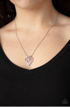 Load image into Gallery viewer, Paparazzi Necklaces Triple the Best Pink
