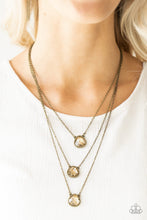 Load image into Gallery viewer, Paparazzi Necklaces Once in A Millionaire Brass
