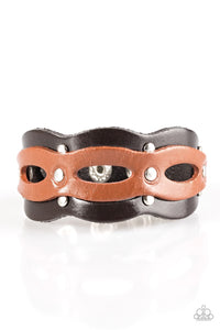 Paparazzi Bracelets SPURS Of The Moment - Brown Mens