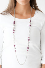 Load image into Gallery viewer, paparazzi necklace Uptown Talker - Purple
