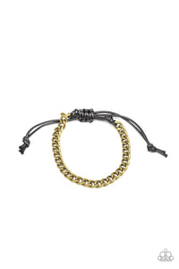 Paparazzi Bracelets Goal! - Brass Mens