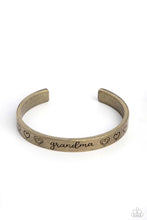 Load image into Gallery viewer, A Grandmothers Love - Brass Bracelet Coming Soon

