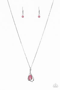 Paparazzi Necklaces Tell Me A Love Story - Pink