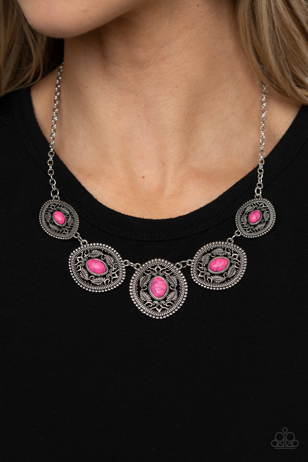 Paparazzi Necklaces Alter ECO - Pink