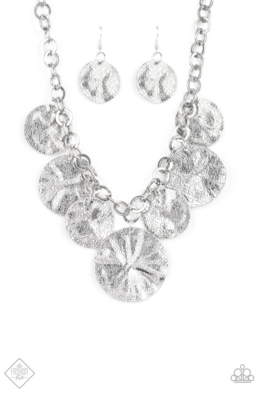 Paparazzi Necklaces Barely Scratched The Surface - Silver