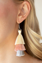 Load image into Gallery viewer, Paparazzi Earrings Hold On To Your Tassel! - Pink
