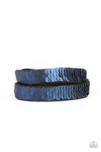 Paparazzi Bracelets Under The SEQUINS - Blue