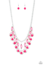 Load image into Gallery viewer, Paparazzi Necklaces Cool Cascade - Pink
