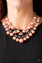 Load image into Gallery viewer, Paparazzi Necklaces BALLROOM Service - Orange
