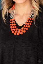 Load image into Gallery viewer, Paparazzi Necklaces A La Vogue - Orange
